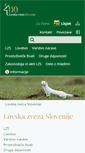 Mobile Screenshot of lovska-zveza.si